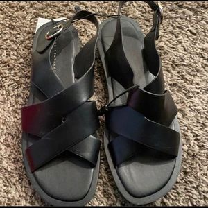 Brands new Zara Black Sandals